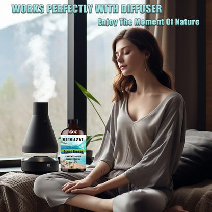 Ocean Breeze Essential Oil – 4 Fl Oz (120 mL) for Diffusers & DIY Crafts