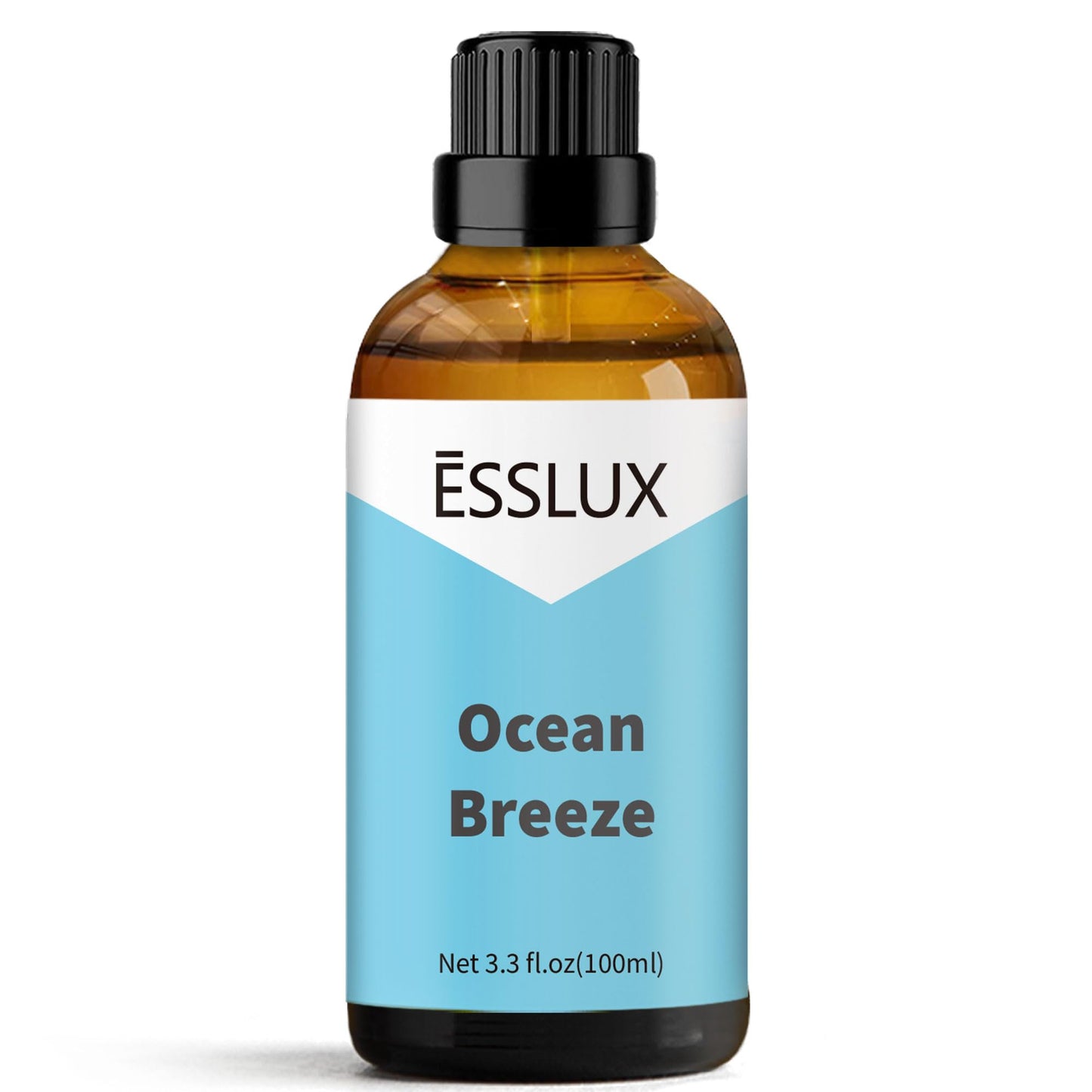 Ocean Breeze Fragrance Oil – ESSLUX 100 ml (3.3 oz) | Diffuser, Candle, Soap & Massage Oil