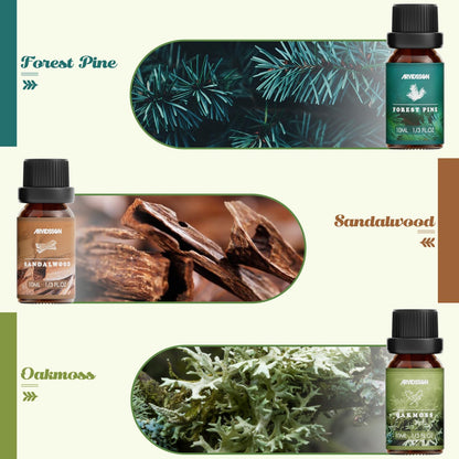 Nature Essential Oils Set | ARVIDSSON Natural Fragrance Oils for Candle Making