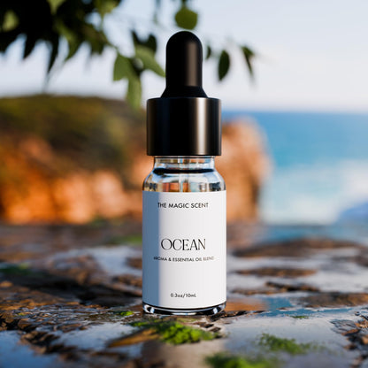 The Magic Scent Ocean Diffuser Oil – Bali-Inspired, 0.34 fl oz (10 ml) for Diffusers