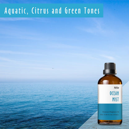 Ocean Mist Fragrance Oil – 100ml Premium Grade for Candles, Soaps & Diffusers | MitFlor