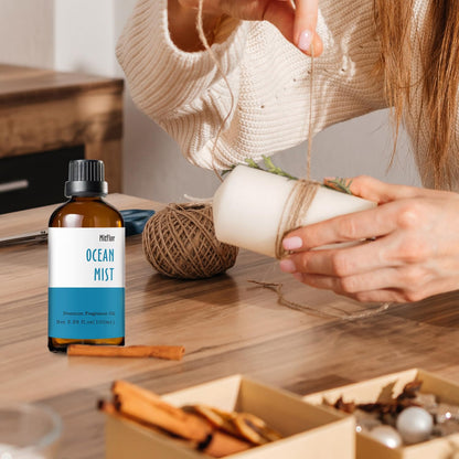 Ocean Mist Fragrance Oil – 100ml Premium Grade for Candles, Soaps & Diffusers | MitFlor