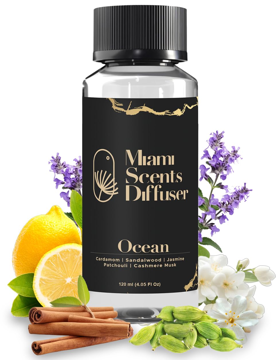 Ocean My Way Scent – The One Hotel Inspired Essential Oils for Diffusers (4 oz / 120 ml)