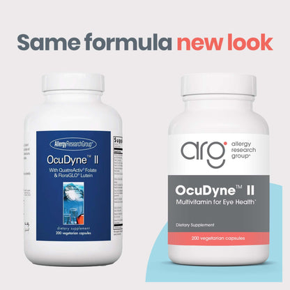 Allergy Research Group OcuDyne II - 200 Capsules | Eye Health Support