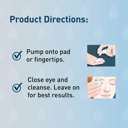OCuSOFT Lid Scrub PLUS Foam – Instant Foaming Eyelid Cleanser for Moderate to Severe Eyelid Irritations | 1.68 fl oz