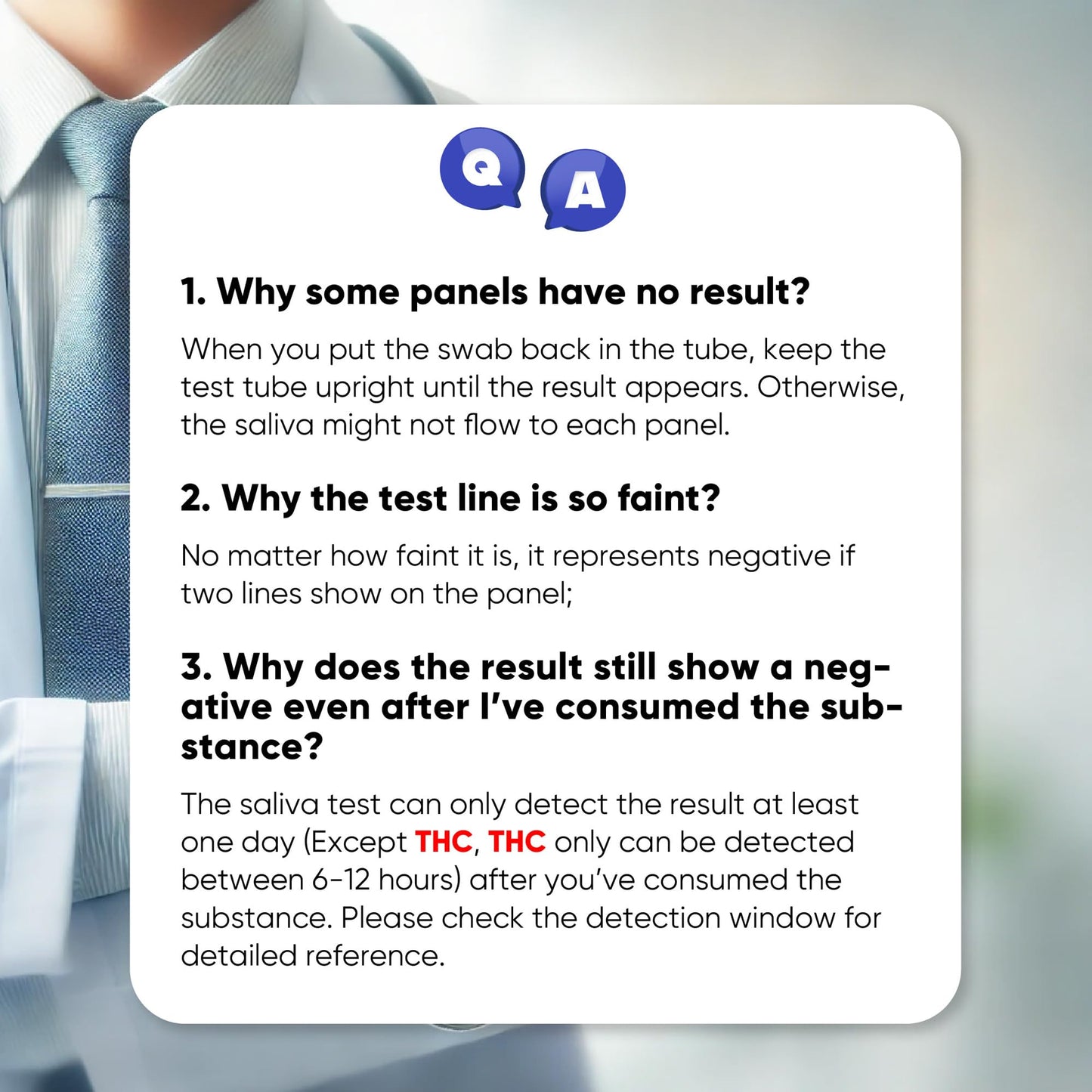 Prime Screen 1 Pack 6-Panel Saliva Drug Test Kit (AMP, COC, MET, OPI, PCP, THC) – Employment & Insurance Testing – ODOA-166