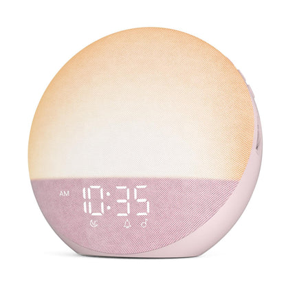 Odokee Sunrise Alarm Clock White Noise Machine – Dimmable Wake Light & Bluetooth Speaker