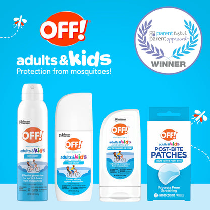 OFF! Insect Repellent Lotion for Adults & Kids – Fragrance-Free, Picaridin, 3.8 oz