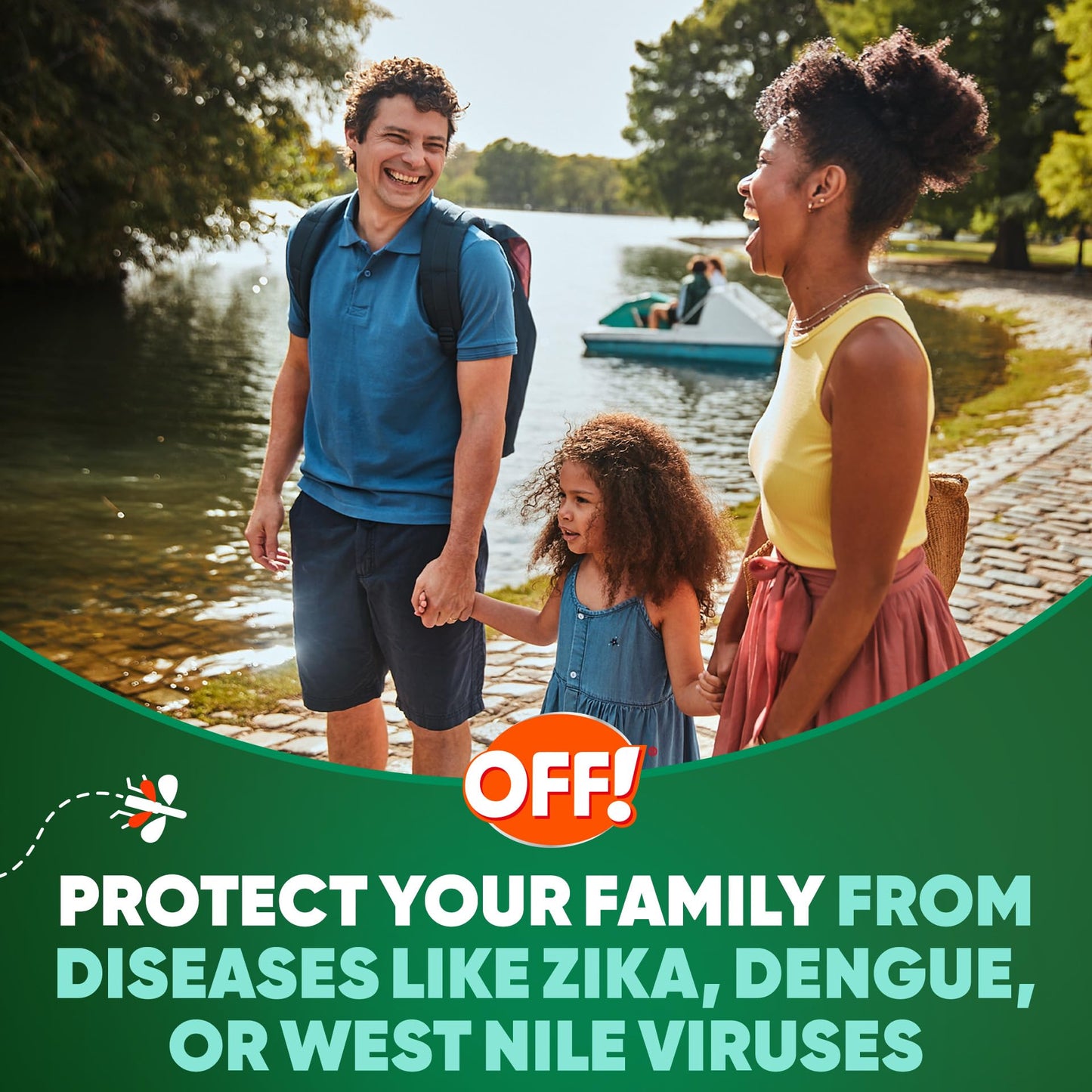 OFF! Deep Woods Insect Repellent Aerosol — Long-Lasting Mosquito & Tick Protection (6 oz)
