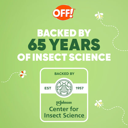 OFF! Deep Woods Insect Repellent Aerosol — Dry, Non-Greasy 25% DEET, 4 oz, 4 Count