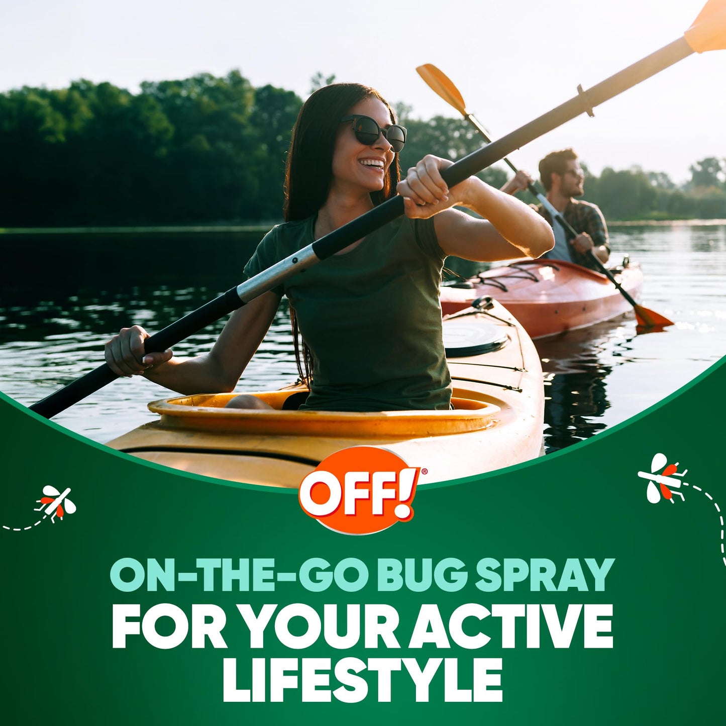 OFF! Deep Woods Insect Repellent Aerosol — Long-Lasting Mosquito, Tick & Insect Protection, 9 oz