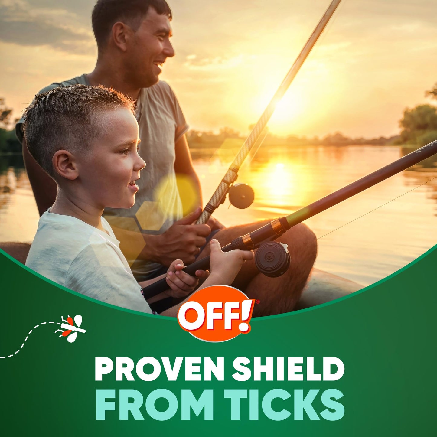 OFF! Deep Woods Insect Repellent Aerosol — Long-Lasting Mosquito, Tick & Insect Protection, 9 oz