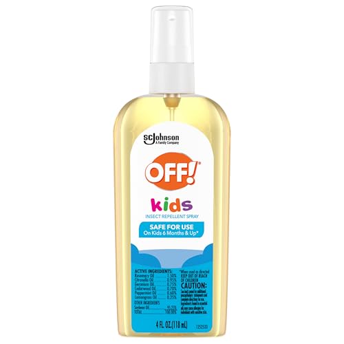 OFF! Kids Mosquito Spray — Botanically Inspired, Safe for Ages 6 Months+