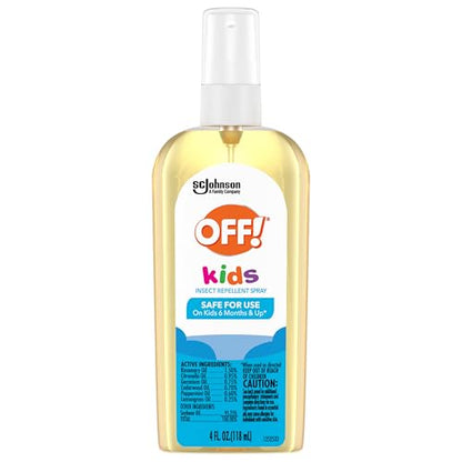 OFF! Kids Mosquito Spray — Botanically Inspired, Safe for Ages 6 Months+