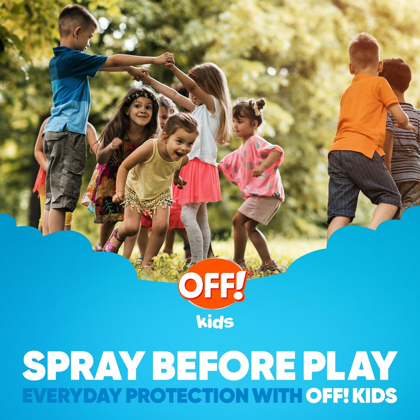 OFF! Kids Mosquito Spray — Botanically Inspired, Safe for Ages 6 Months+