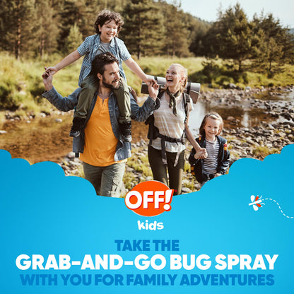OFF! Kids Mosquito Spray — Botanically Inspired, Safe for Ages 6 Months+