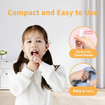 OH CARE Kids Mouth Spray – Fluoride Free Oral Care with P113+ Antibacterial Peptide (Citrus)
