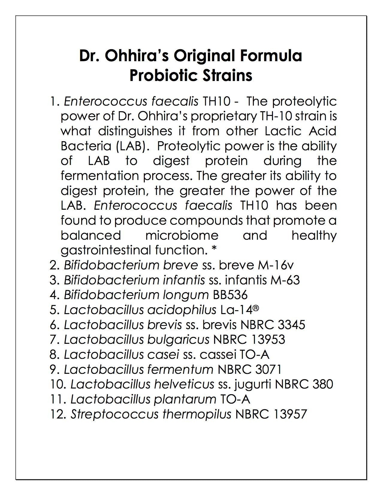 Dr. Ohhira’s Probiotics Professional Formula – Five-Year Fermented Prebiotics, 12 Strains, Postbiotic Metabolites, 30 Capsules