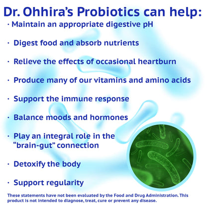 Dr. Ohhira’s Probiotics Professional Formula – Five-Year Fermented Prebiotics, 12 Strains, Postbiotic Metabolites, 30 Capsules