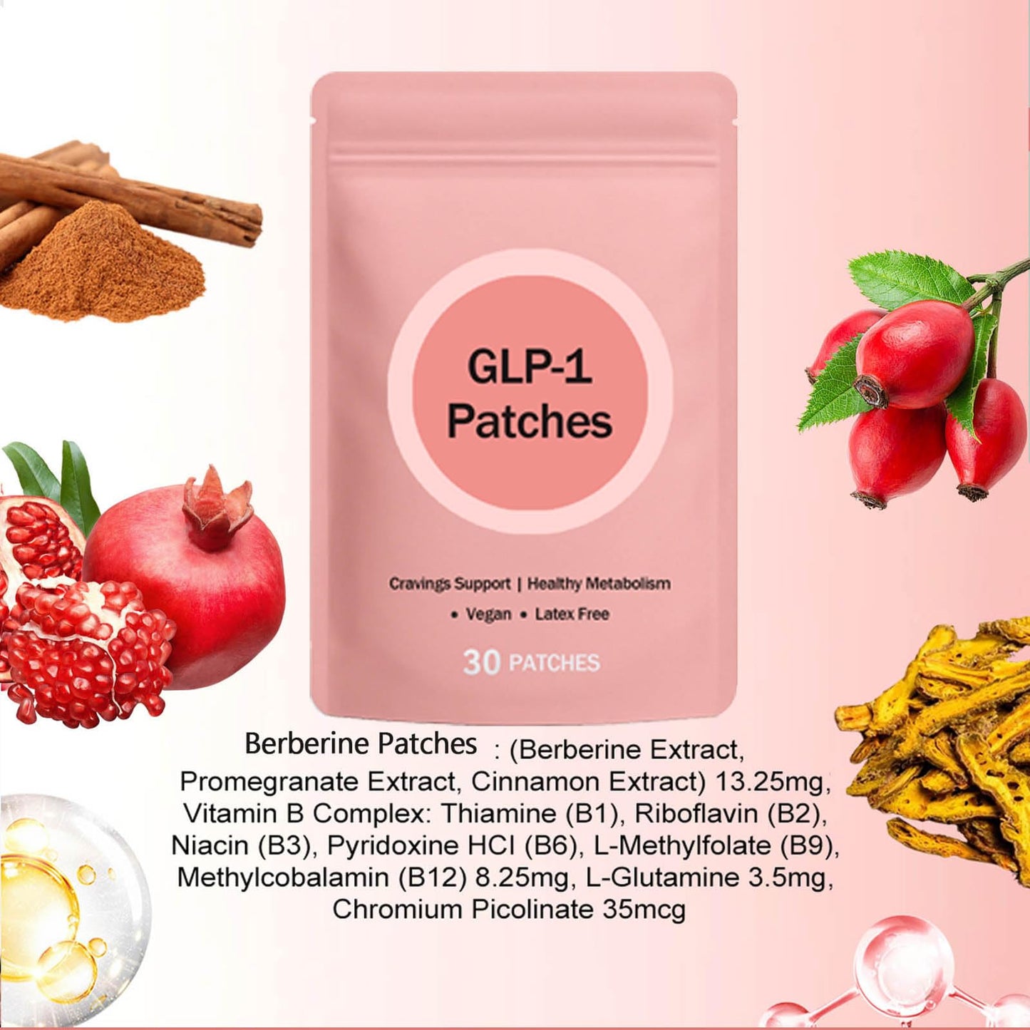 OHIWGN Double Cleanse Bundle – GLP-1 & Unpuff Patches 2-Pack
