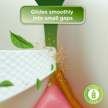 Ohm Floss Refill – 100% Silk, Natural Mint, Vegan Wax (110 yds)