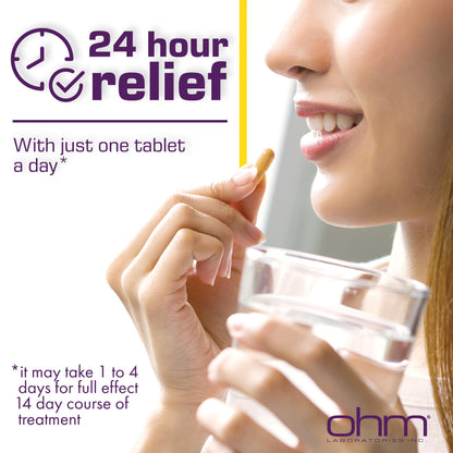 Ohm Esomeprazole 20mg Delayed-Release Capsules — 24-Hour Heartburn Relief (42 ct)