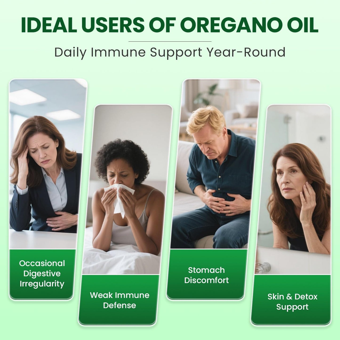 Oil of Oregano with Black Seed Oil Capsules Organic - Immune, Gut & Respiratory Support | 150 Ct