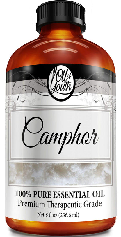 Oil of Youth Camphor Essential Oil 8 oz | Aromatherapy & Diffuser Oil