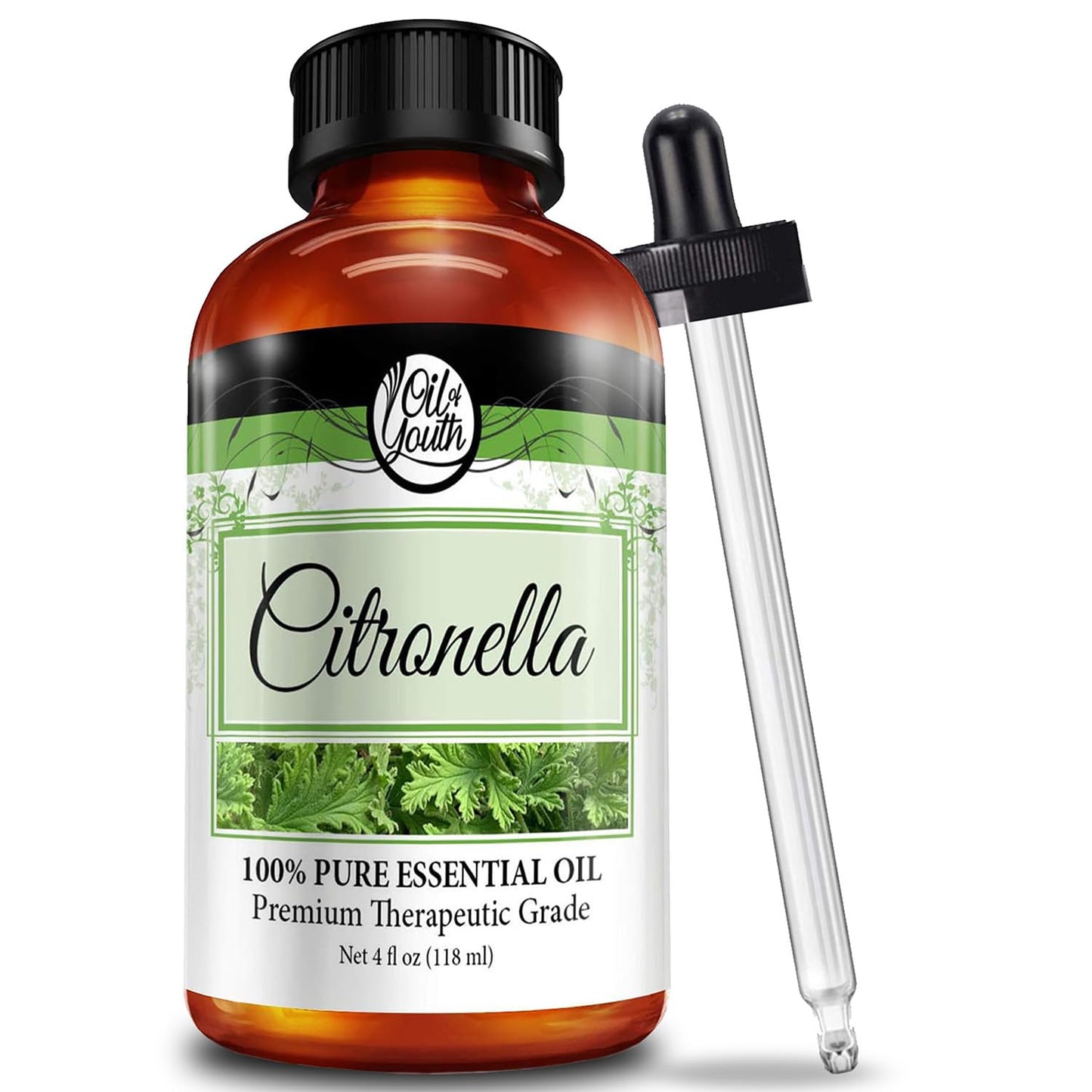 Oil of Youth Citronella Essential Oil 4 oz – Therapeutic Grade