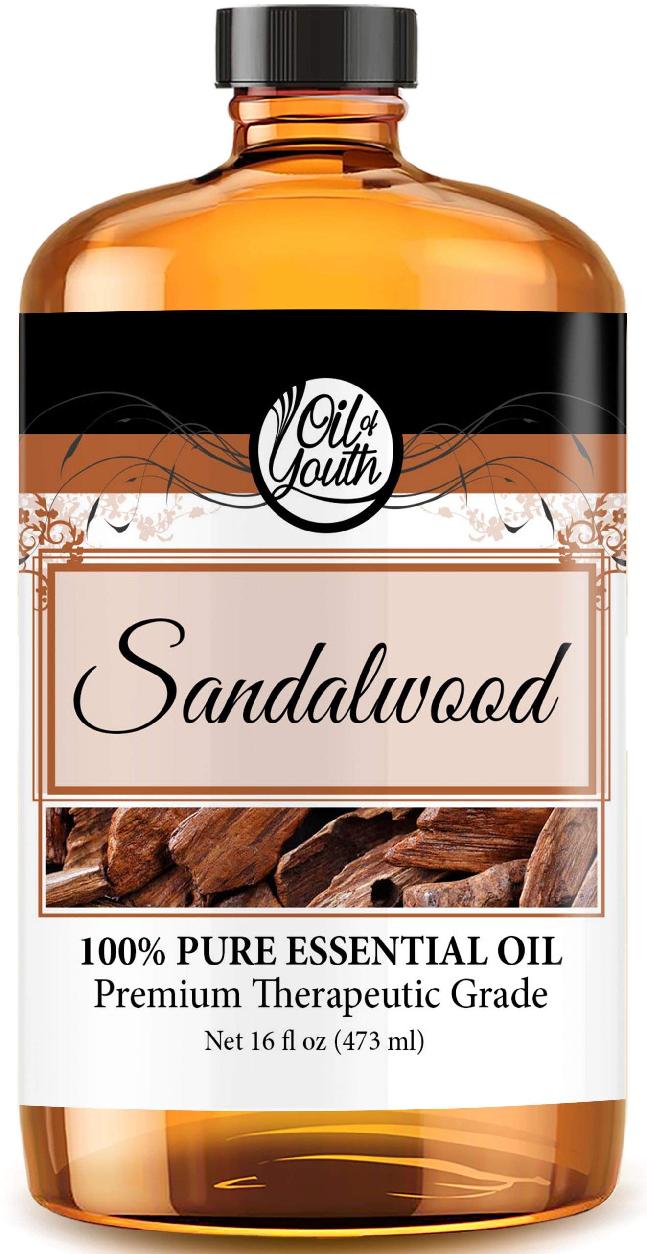 Oil of Youth Sandalwood Essential Oil 16oz – Therapeutic Grade