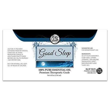 Oil of Youth 4 oz Bulk Good Sleep Blend Essential Oil | Therapeutic Grade
