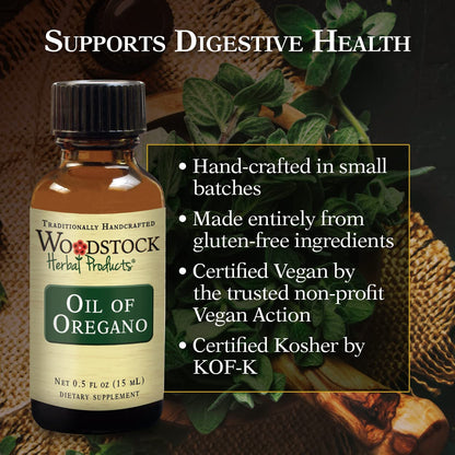 Oil of Oregano 0.5 oz – Woodstock Herbal Products