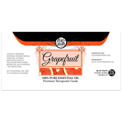 Oil of Youth Grapefruit Essential Oil 16oz – Pure Therapeutic Grade