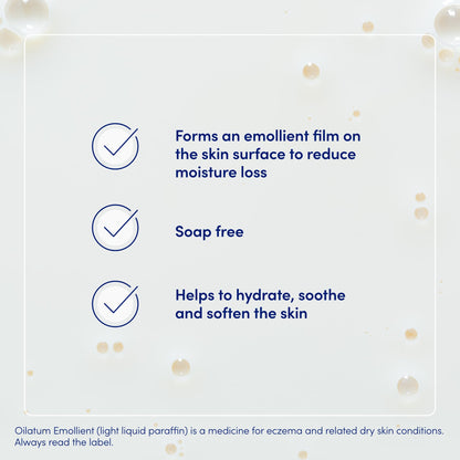 Oilatum Emollient 500ml by Jubujub – Dry Skin & Eczema Care