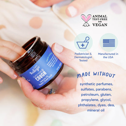 Oilogic Stuffy Nose & Cough Baby Essentials – Vapor Rub, Vapor Drops & Diffuser