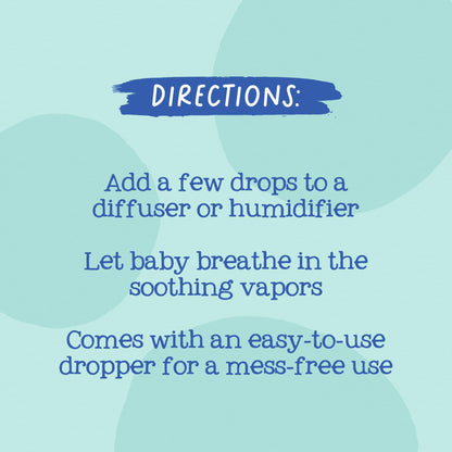 Oilogic Baby Vapor Drops - 2-Pack for Diffuser & Humidifier