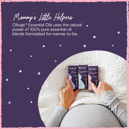 Oilogic Prego Roll-On Essential Oil Set - 3 x 0.3 oz for Pregnancy