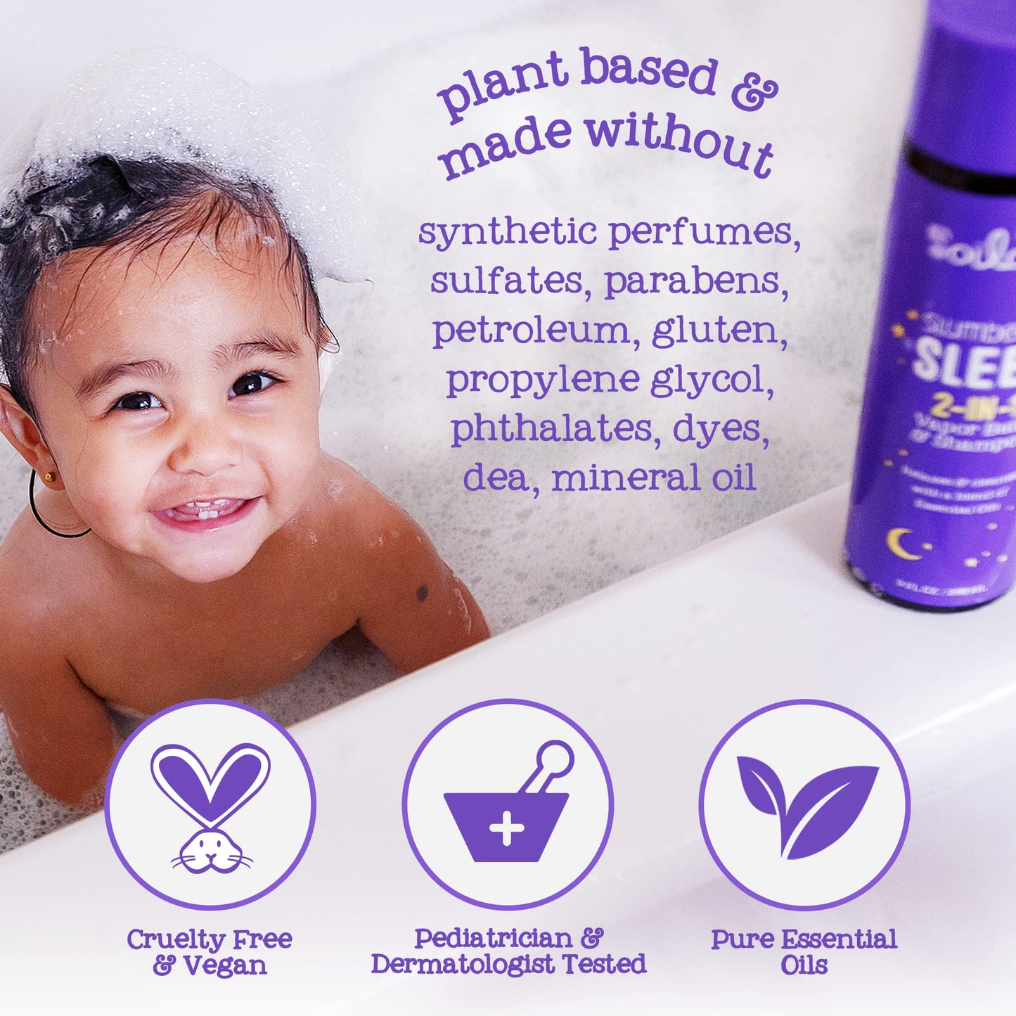Oilogic Slumber & Sleep Baby Gift Set – Wash, Calming Cream, Sleep Spray & Roll-On Oils