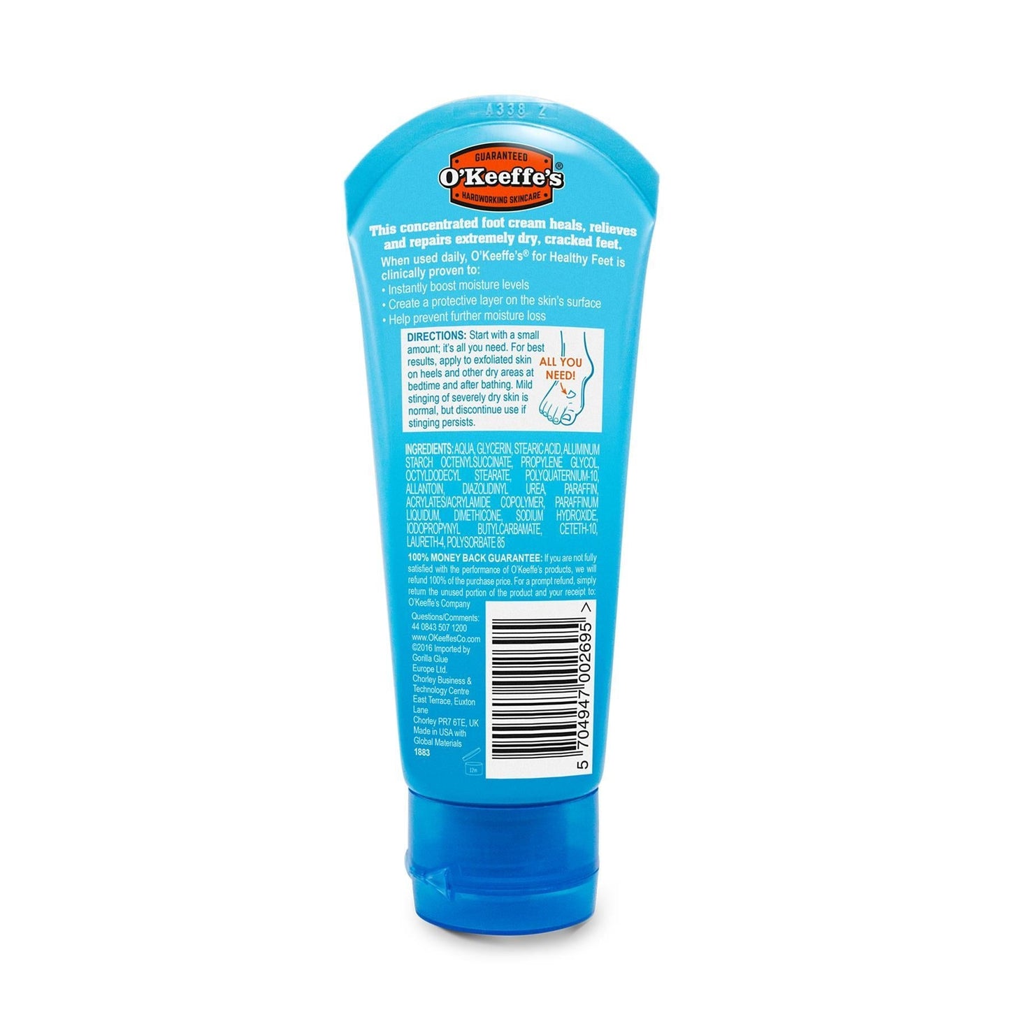 OKeeffes Working Feet Tube 85g