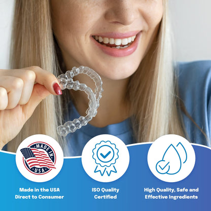 Ola Fresh Dental Appliance Cleanser - Mint Powder for Dentures & Retainers | 24 Packets