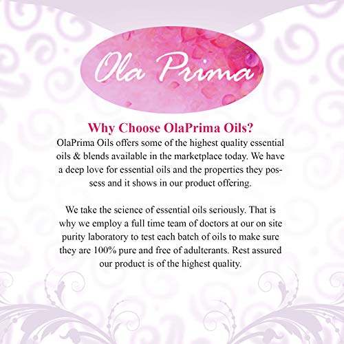 Ola Prima Lemongrass Essential Oil - 16oz Bulk | Aromatherapy & Diffuser