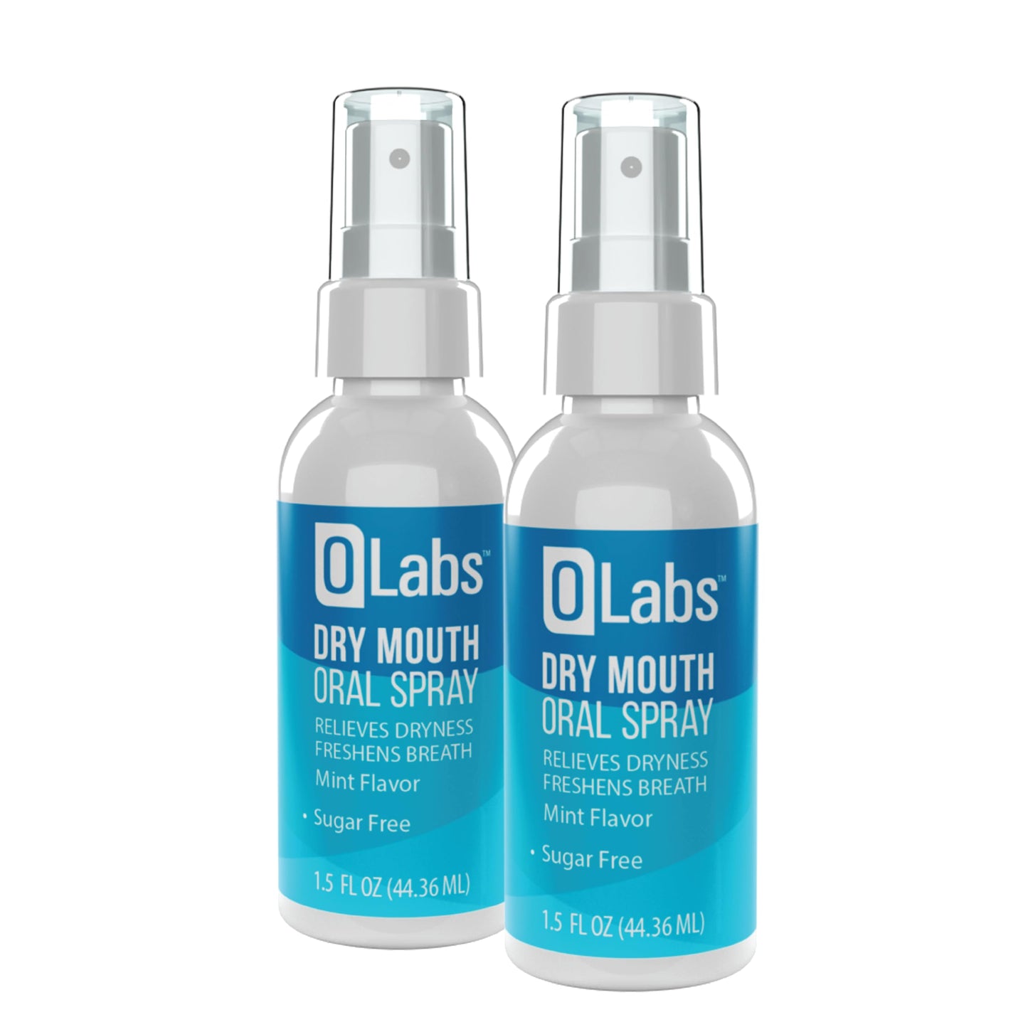 OLabs Dry Mouth Spray – Mint, Sugar Free, Alcohol Free, 2 Pack (1.5 oz)