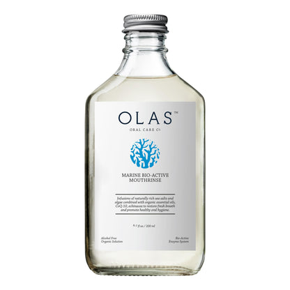 Olas Alcohol Free Mouthwash – Marine Bio-Active Rinse (Fluoride Free, 200 ml)