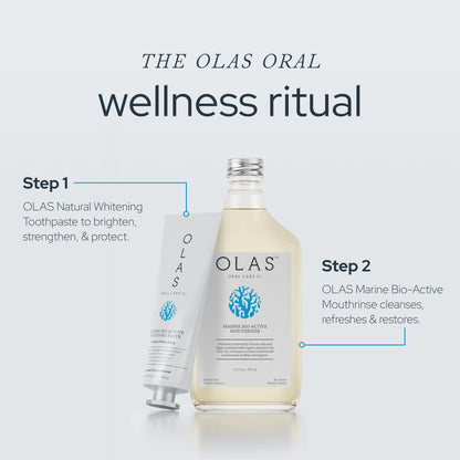 Olas Alcohol Free Mouthwash & Oral Rinse - Fluoride Free Marine Mouthwash 500 ml