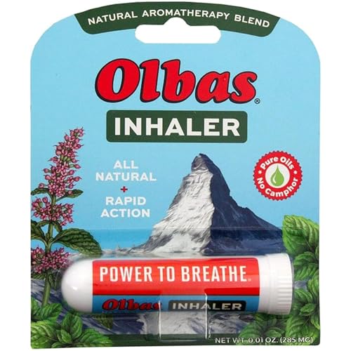 Olbas Inhaler Aromatherapy – Pocket-Size Nasal Inhaler for Clear Breathing