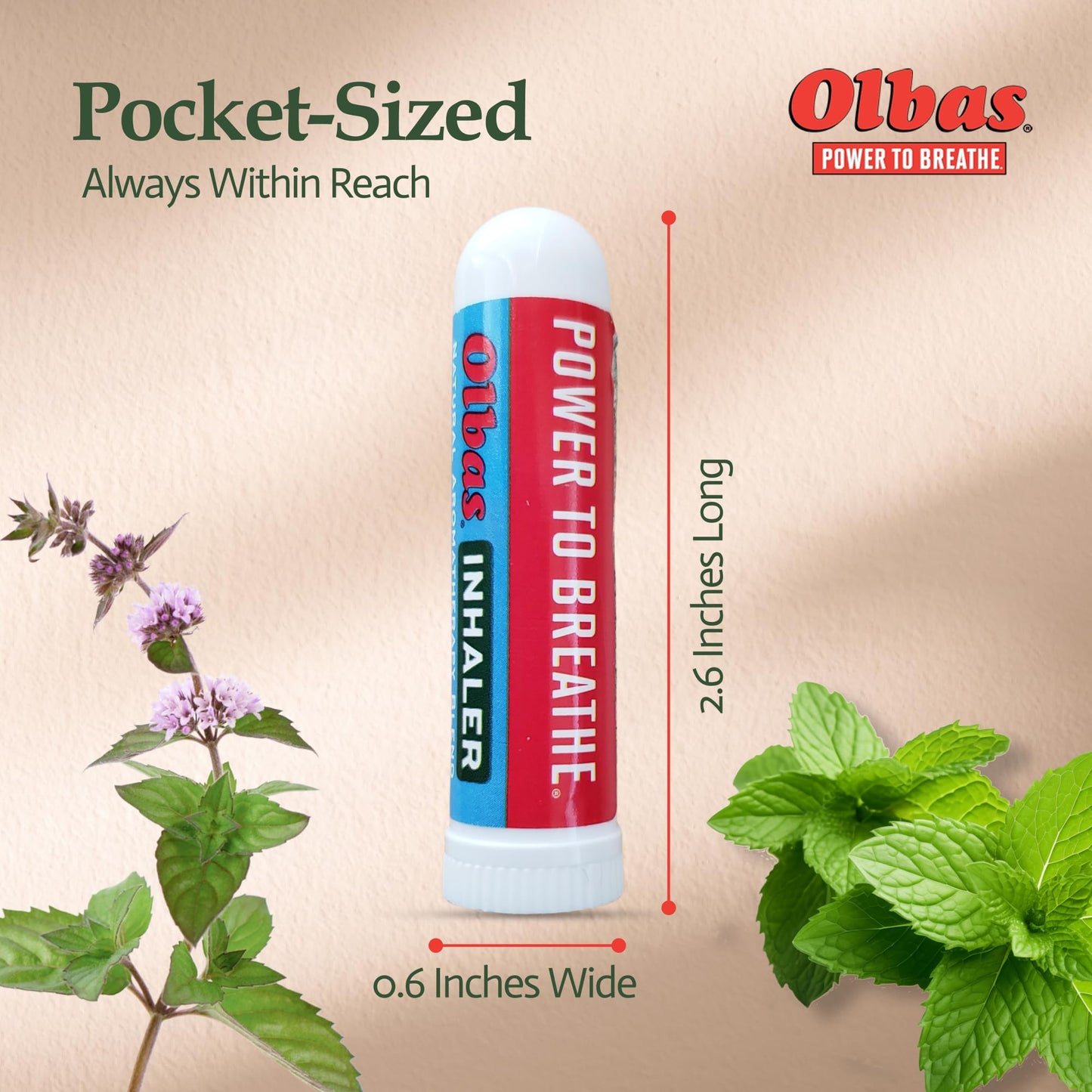 Olbas Inhaler Aromatherapy – Pocket-Size Nasal Inhaler for Clear Breathing