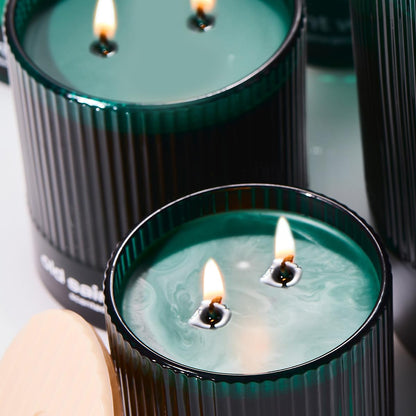 Old Saint Wick Scented Holiday Candle by Snif – Woody Fir, 8.5oz