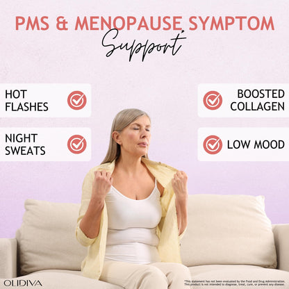 Olidiva Wild Yam Cream – Hormone Balance for Women, Lavender (3.4 oz) | PMS & Menopause Support