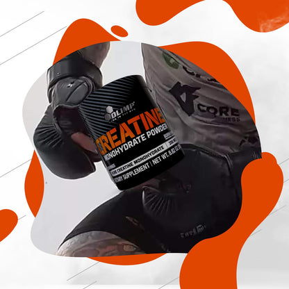 OLIMP Creatine Monohydrate Powder – Micronized, High Purity (50 Servings)