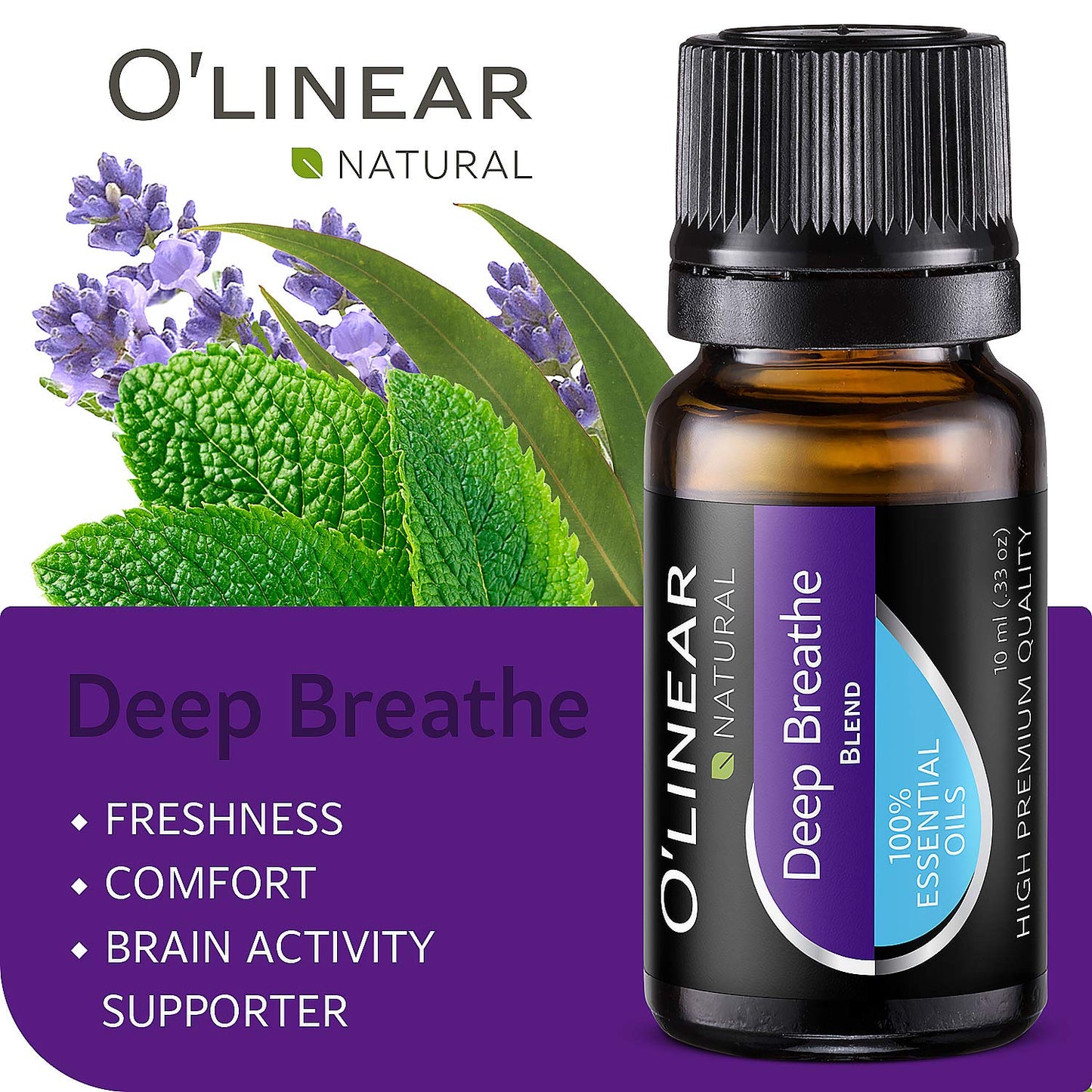 O'linear Essential Oils 6 Blends Set – Diffuser Oils for Humidifiers and Aromatherapy